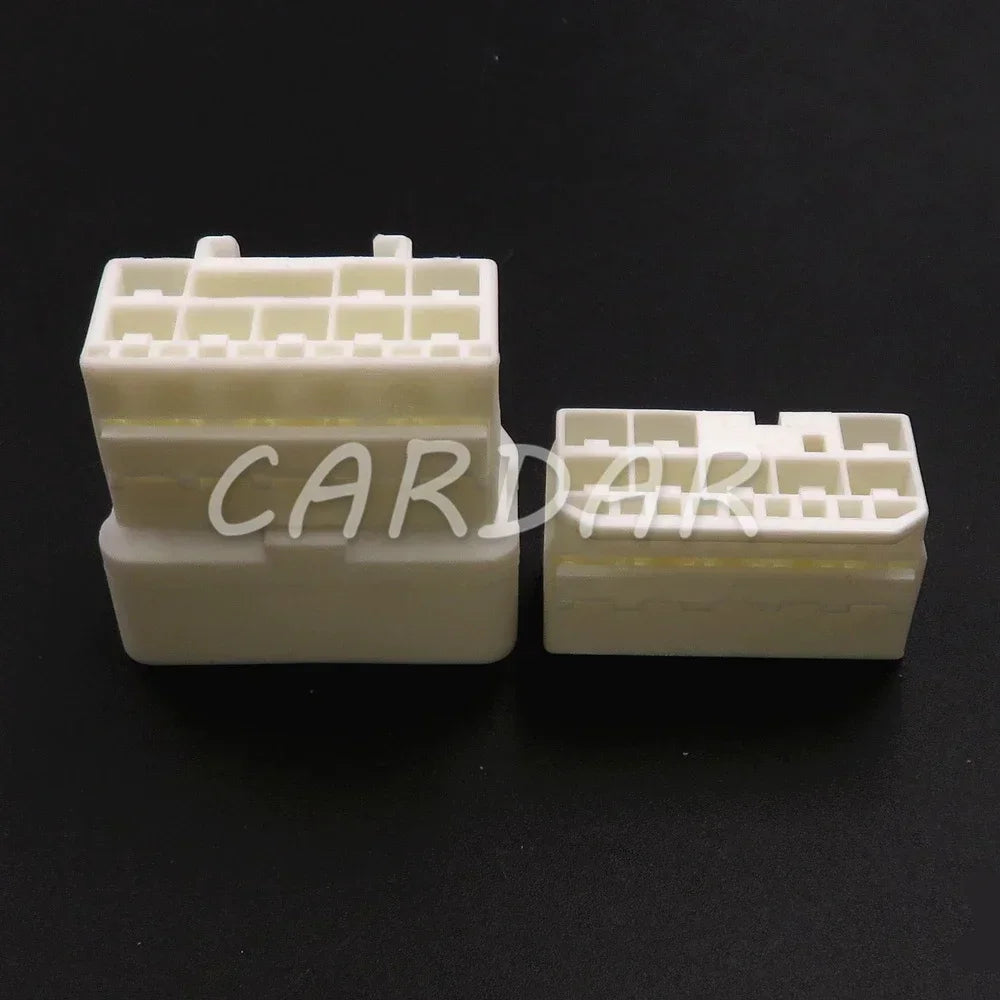8 Pin 4.8 Series White Car Adapter 175978-1 175979-1 Automobile Male Female Docking Unsealed Wiring Socket