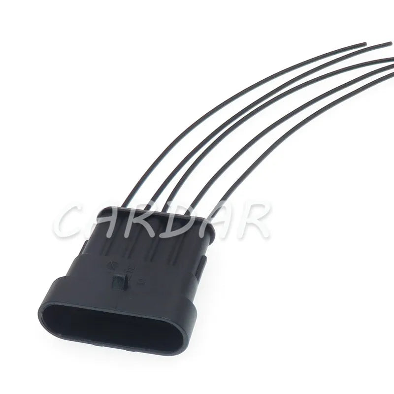 5 Pin 282089-1 282107-1 Superseal Auto Plug Auto Plastic Cable Socket For Cars