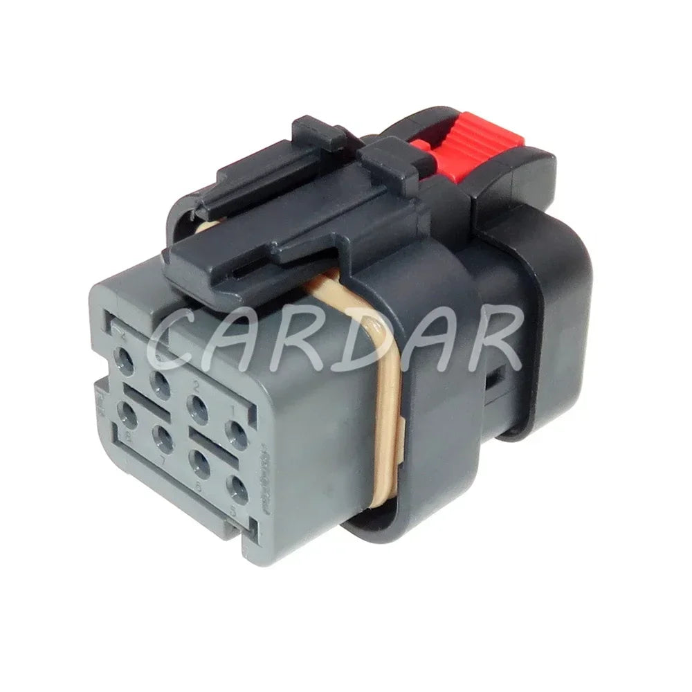 8 Pin 1.6 Series Grey Automobile Wire Cable Harness Waterproof Plastic Housing Socket With Terminal