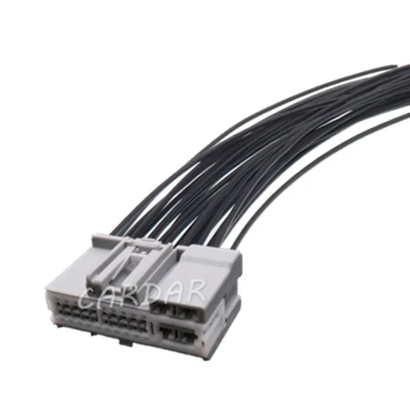 24 Pin Automobile Electrical Connector Assembly Car Unsealed Adapter Auto Wire Cable Unsealed Hybrid Socket