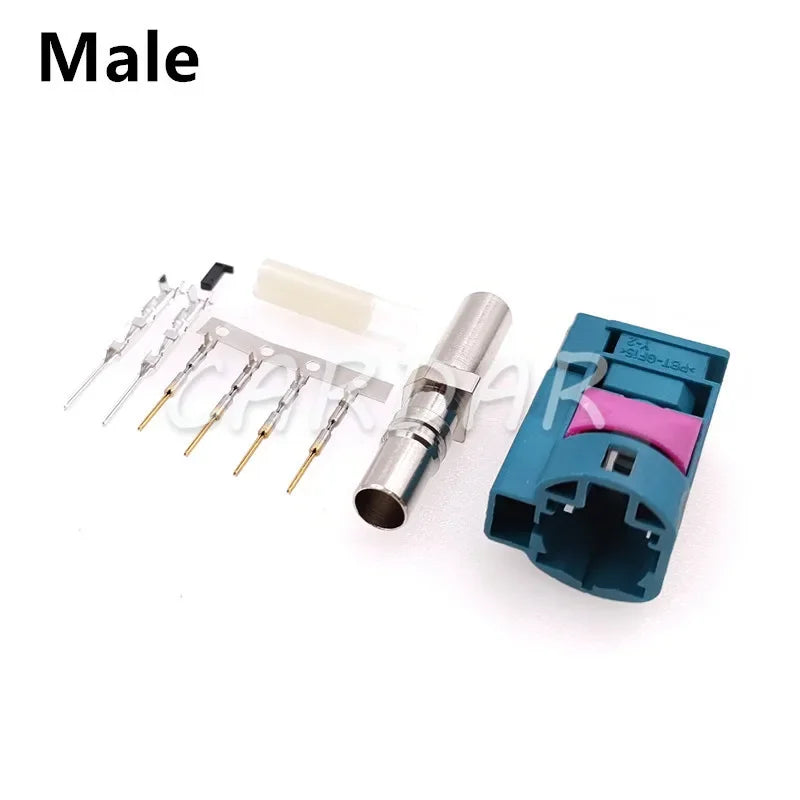 LVDS 6 Pin HSD Connector Automotive Socket Universal Auto Audio Modification Plug