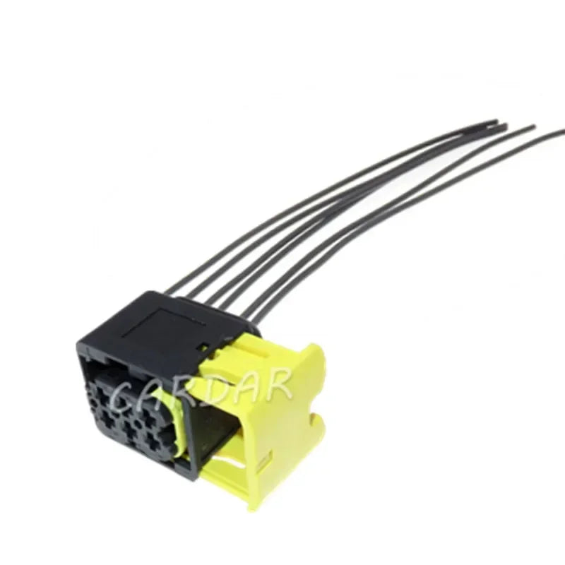 6 Pin 3.5 Series Black Auto Plastic Housing Electrical Connector Car Cable Harness Socket Auto Parts 1-1418437-1