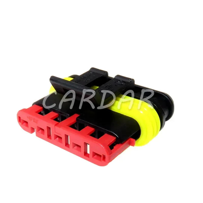 High Quality Superseal AMP/Tyco Waterproof Electrical Connector 1/2/3/4/5/6 Way Pin Sealed Plug Cable Sockets For Car Truck