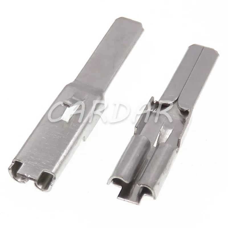 2 Pin 4.8 Series Automobile Electronic Fan Wiring Terminal Socket Unsealed Male Plug Auto Accessories