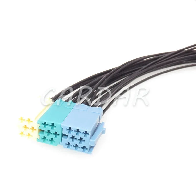 20 Pin Universal Mini ISO Radio Socket ISO Adapter Connector Car Radio Connectors Wiring Plug For Cars VW Audi Skoda