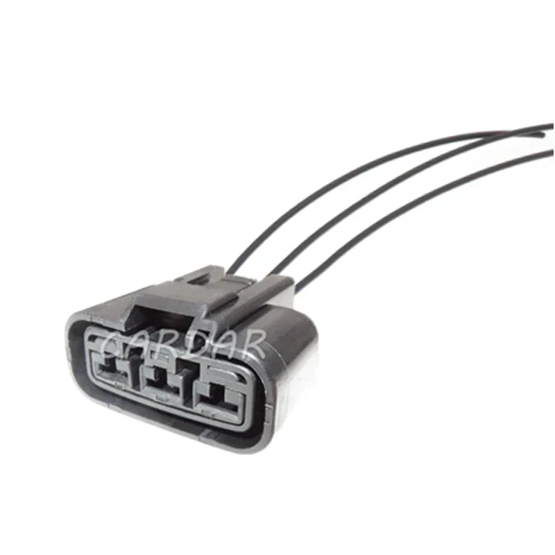 Fan Socket Automotive Electrical Wire 3 Pin Power Cord Connector QLW-A-3F-B Receptacle Kit QLW-A-3F-GR For Honda