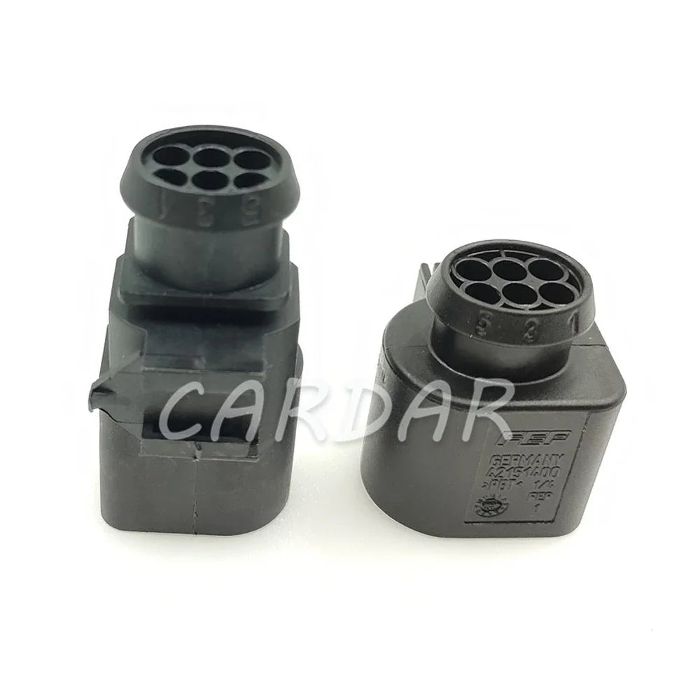 6 Pin 5N1973206 5N1 973 206 1-1241061-1 3B0973813 Car Throttle Valve Wire Socket For VW Audi Bora Magotan CC A4L A6L A3 A5