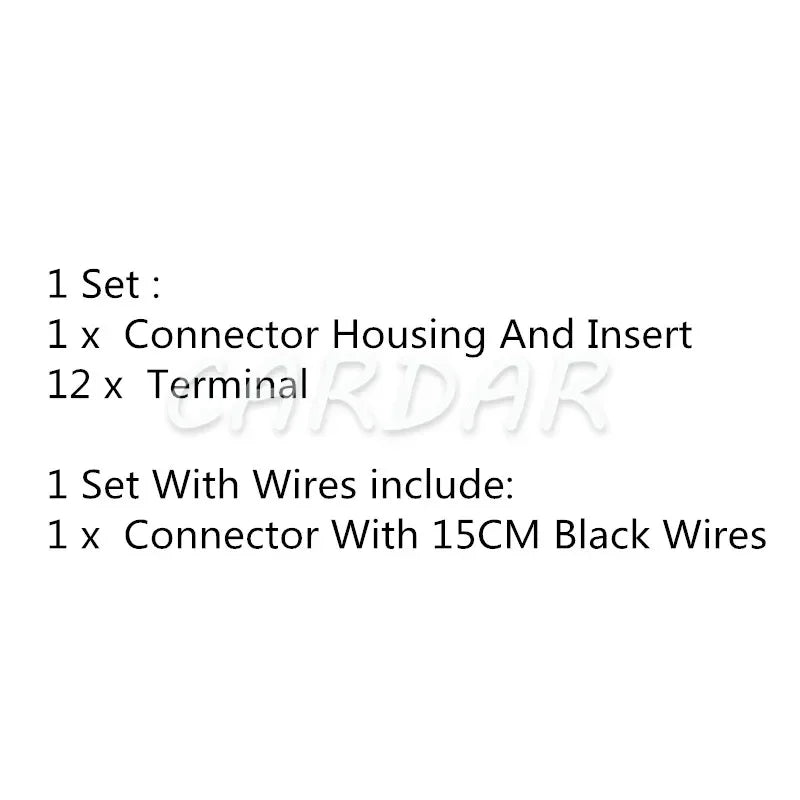 12 Pin 0.7 Series 0-1394048-1 3B7035447 2-1355524-3 Auto Back View Image Bluetooth Unsealed Wiring Socket For VW Audi