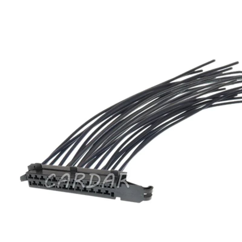 25 Pin 827534-1 Auto Car Wiring Harness Connector Automotive Socket With Terminals