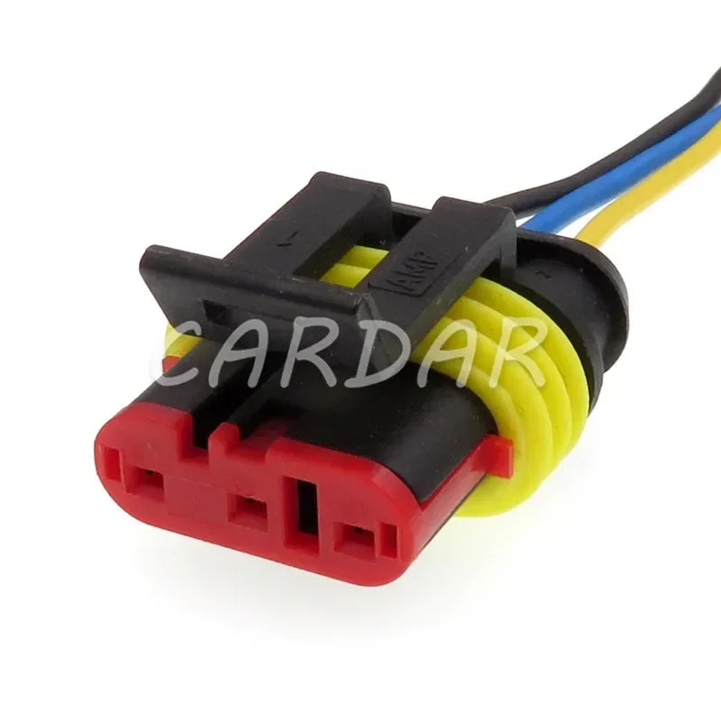 Superseal 1.5 Kit AMP Tyco 1/2/3/4/5/6 Pin Waterproof Electrical Wire Connector Waterproof With Wire Harness
