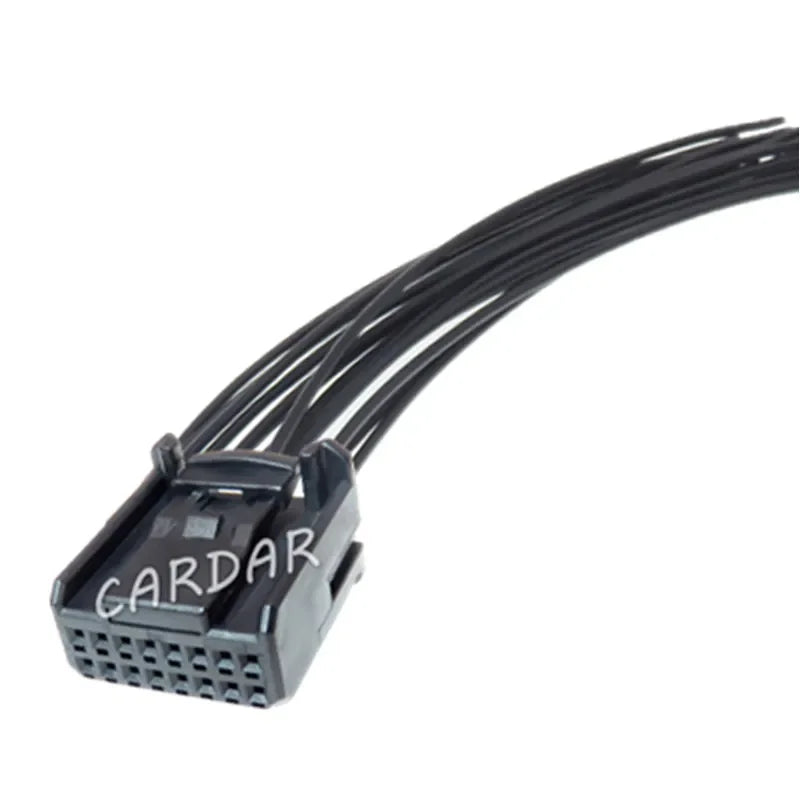 16 Pin Auto Cable Harness Connector Automobile Unsealed Plug With Terminal 1318386-2 Car Unsealed Wire Socket