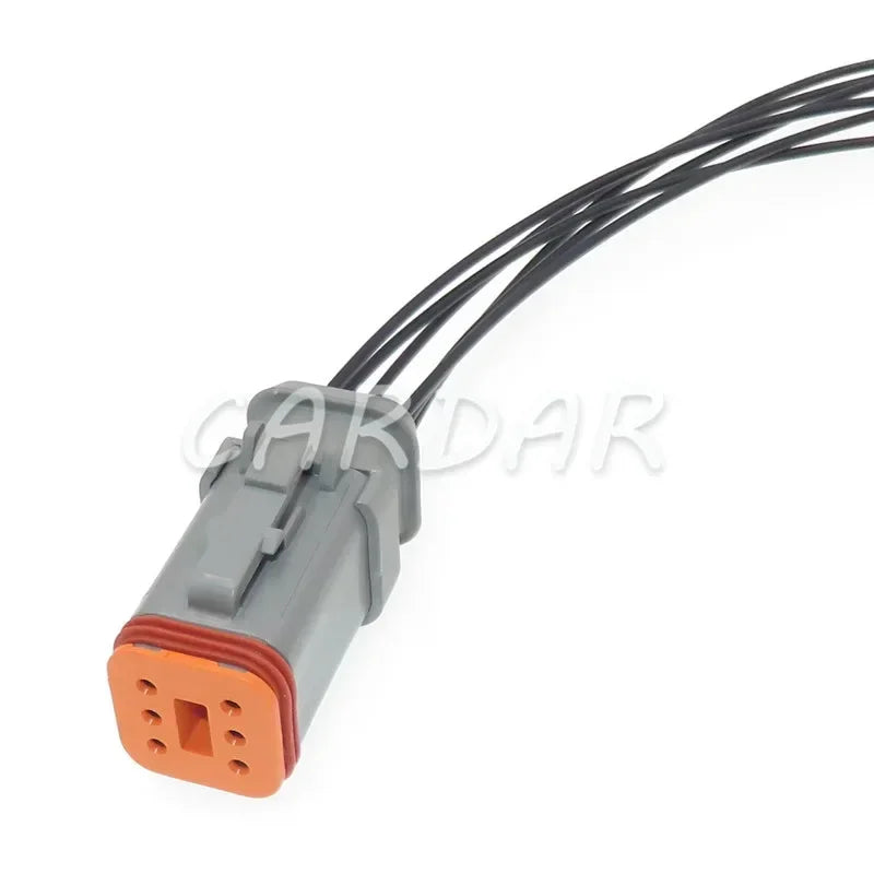 6 Pin 1.6 Series Waterproof Connector DT04-6P-E008 DT04-6S-E008 Automobile Wiring Terminal Socket