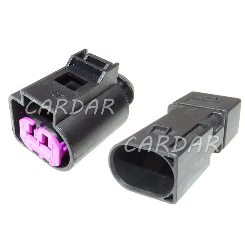 2 Pin 1J0973772 Waterproof Engine Speaker Housing Auto Generator Plug Socket For VW Magotan Sagitar CC
