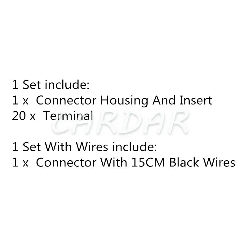 20 Pin Automotive Gateway Computer Controller Electrical Connector Car Wiring Socket For VW 969422-1 443971883B