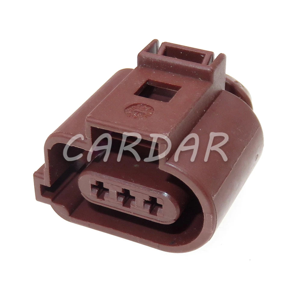 3 Pin Brown Car Wire Cable Connector 3B0973703A Auto Wiring Plug Waterproof Electrical Socket