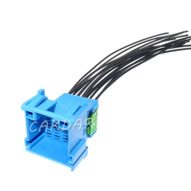 12 Pin 3-967627-1 Automotive Male Plug Plastic Housing Female Socket 6-968972-1 3.5 Series Blue Car Unsealed Connector