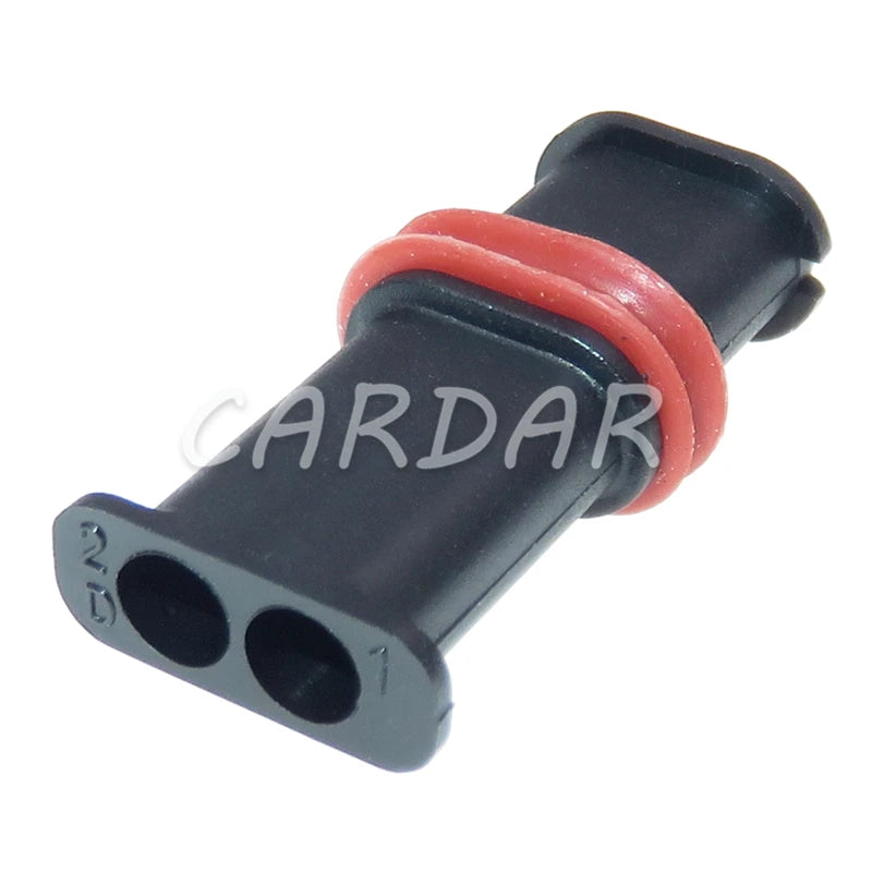 2 Pin 1.5 Series Wiring Harness Unsealed Socket Auto Electric Cable Connector With Terminal For Automobile