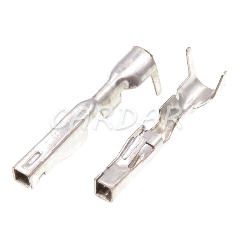 2 Pin 0.6 Series Auto Wiring Terminal Connector Automotive Plastic Brown Electric Wire Socket