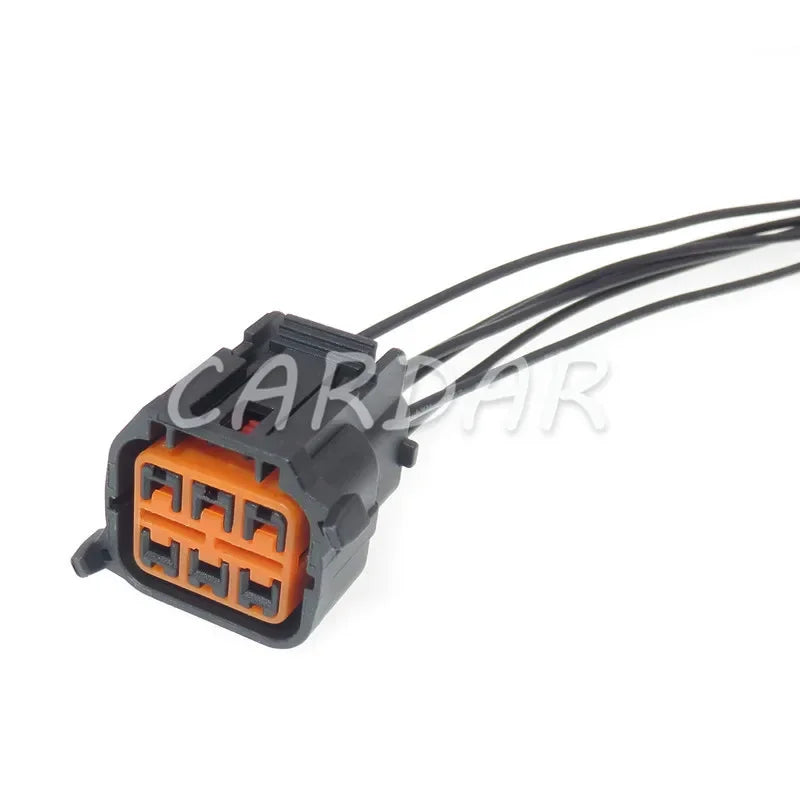 6 Pin Waterproof Automotive Car Headlight Socket Auto Light Lamp Plug HP066-06021 HP075-06100 GL171-06021 For Hyundai Kia