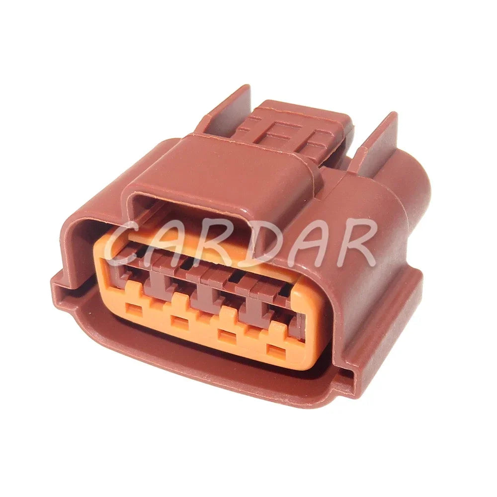 Conector Impermeable de Automóvil de 4 Pines 6098-0309 6189-7713, Enchufe de Sensor de Ángulo de Leva Marrón Sellado