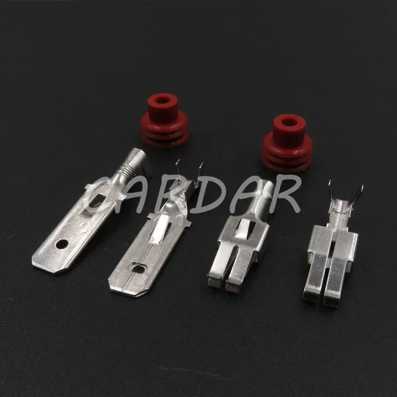 1 Pin Automotive MAP Sensor Battery Spring DC Plug Air Conditioner Compressor Connector For VW