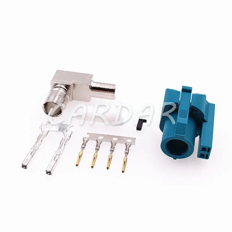 Auto LVDS 6 Pin HDS Connectors Automotive Audio Socket Universal Car Fakra Adapter EVO Cable Connector