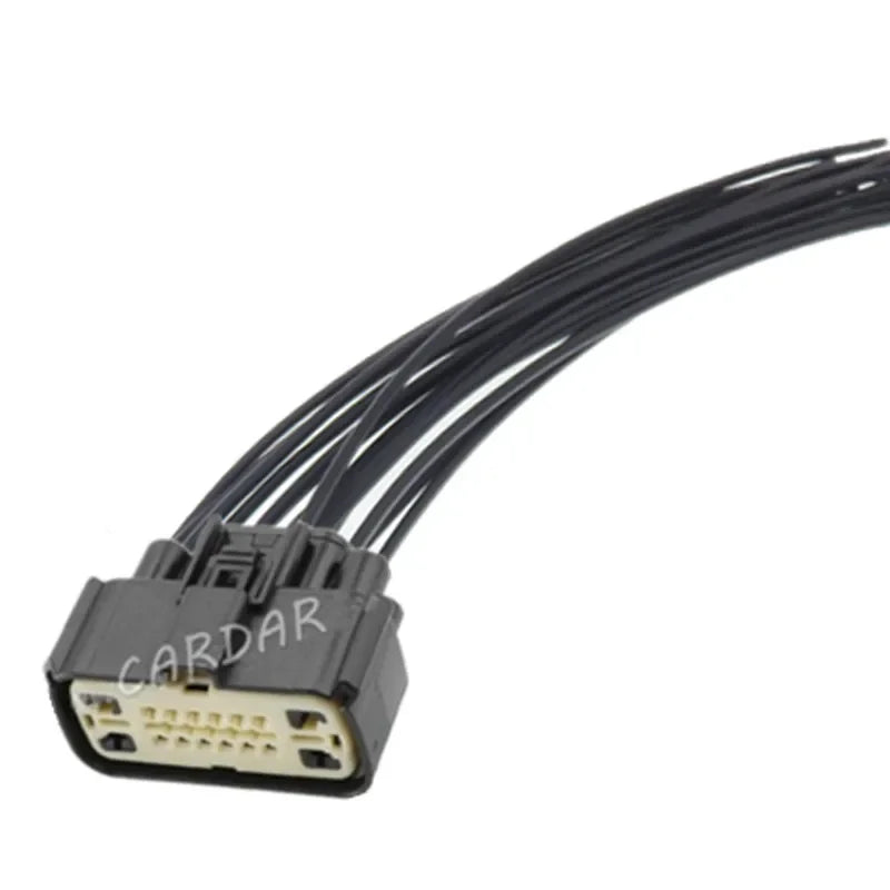 16 Pin Automotive Waterproof Inline Connector Car Cable Socket WPT-1142 34985-1601 34986-1601 With Terminals And Seal