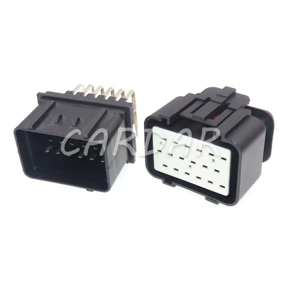 Conector PCB rectangular de enchufe Econoseal de 18 pines 344106-1 344107-1, toma de ECU automotriz para automóviles