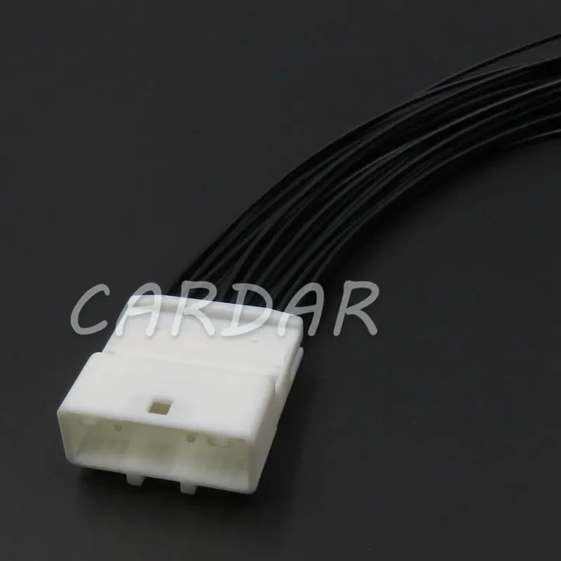 24 Pin 1473413-1 1318917-1 Automotive Audio Navigation Rearview Socket Auto Plug Connector