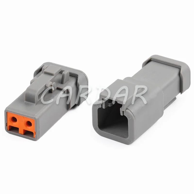 2 Pin DTP06-2S-E003 DTP04-2P-E003 Auto Connector Waterproof Electrical Wire Socket For Deutsch Heavy Truck Accessories