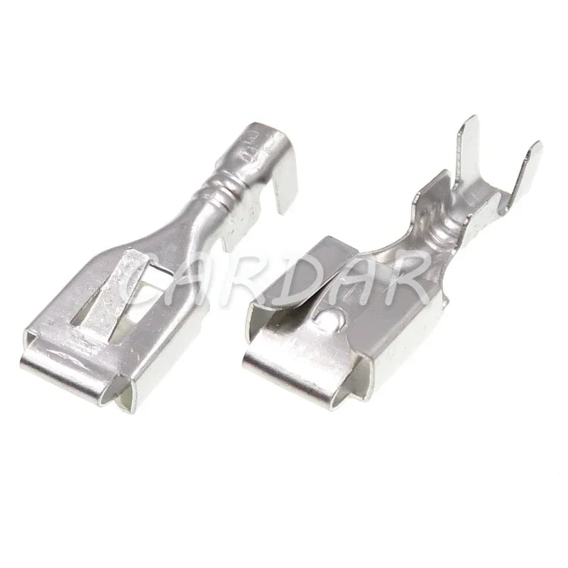 1 Pin 6.3 Series Heavy Current Ceramic Lamp Holder Wire Harness Socket H1 Lamp-socket Wiring Terminal Connector H1-2A