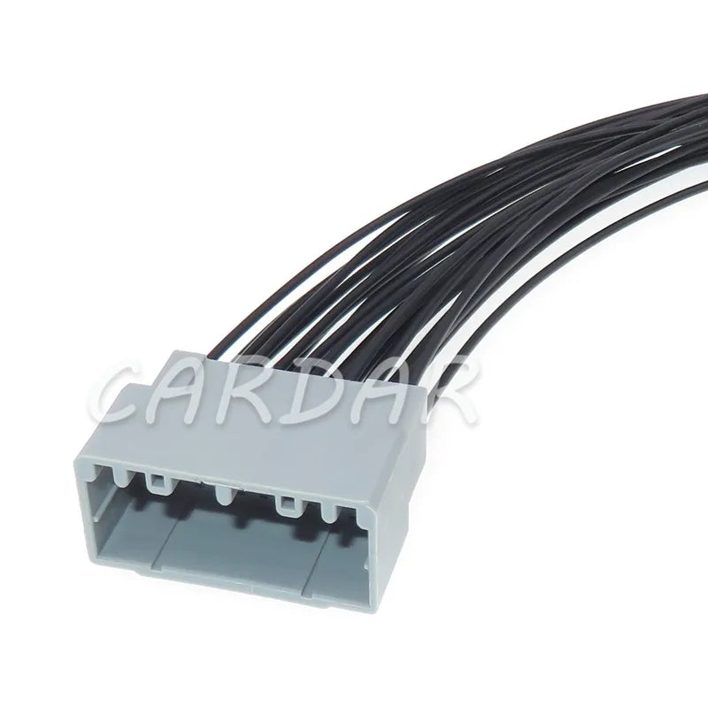 22 Pin 917989-6 Automotive Wiring Harness Connector Socket With Terminals
