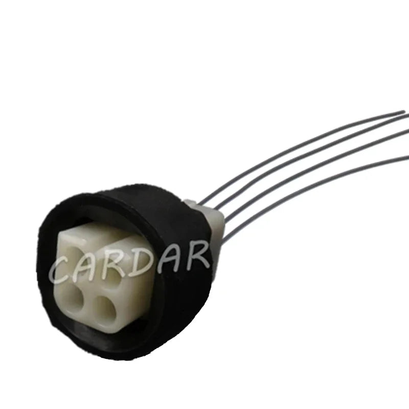 4 Pin Electronic Quadrate Waterproof Insulated Wire Electric Connector Socket