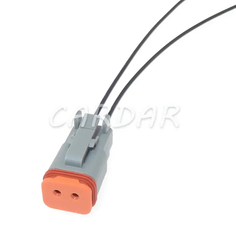 2 Pin DT04-2P-L012 DT06-2S Auto Electrical Power Connector Car Wiring Waterproof Sealed Socket With Flange