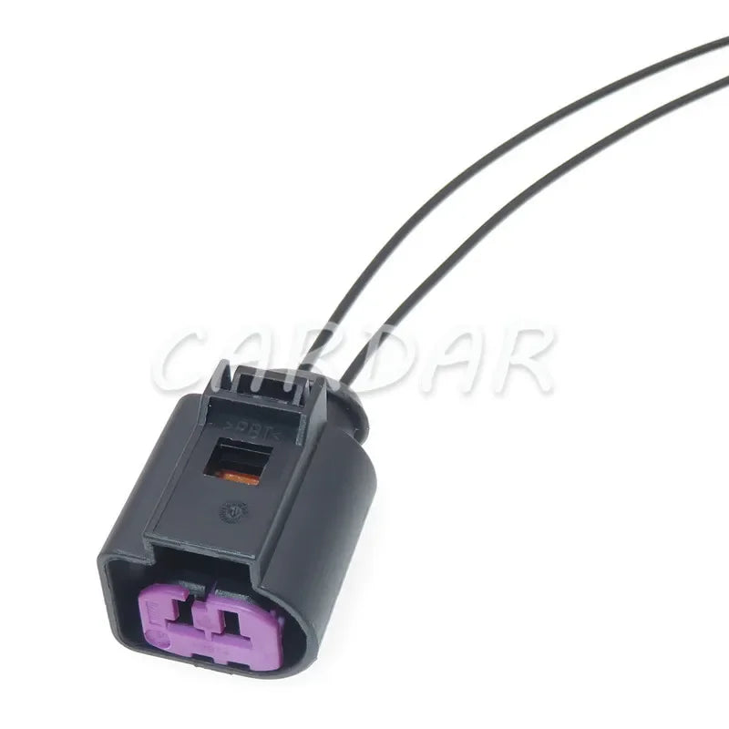 2 Pin 1J0973772 Waterproof Engine Speaker Housing Auto Generator Plug Socket For VW Magotan Sagitar CC