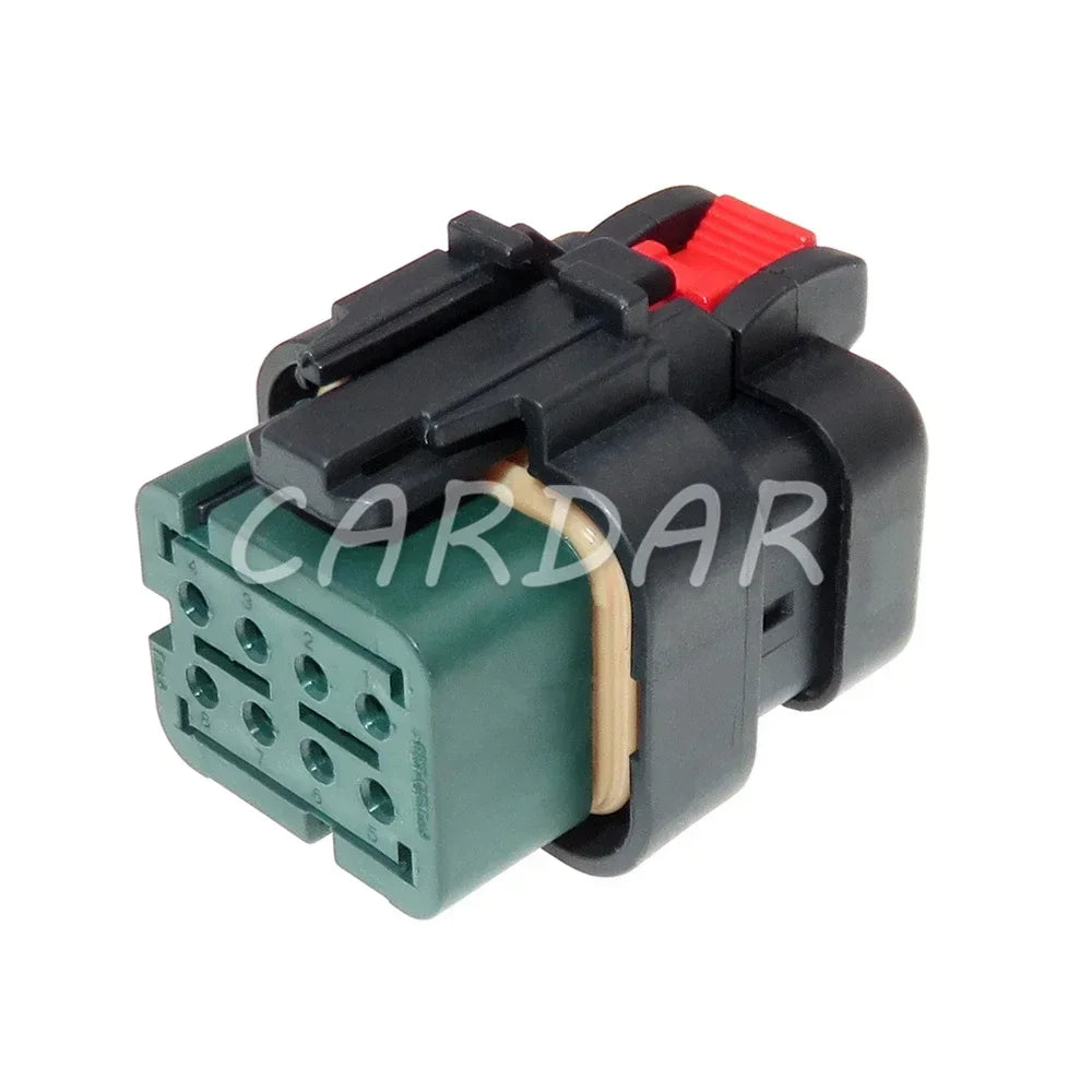 8 Pin 1.6 Series Green Auto Cable Harness Socket Car Sealed Wire Connector Automotive Waterproof Plug