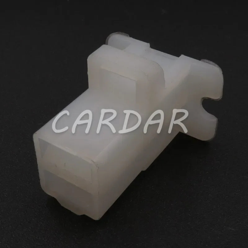 2 Pin White ABS Wiring Socket Automotive Connector Household Plug