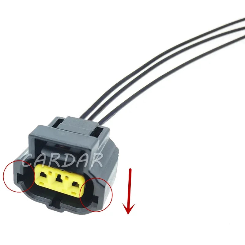 3 Pin 184032-1 184034-1 184311-1 Alternator Three Lead Wiring Pigtail 1U2Z-14S411-TA Wire Connector For Ford