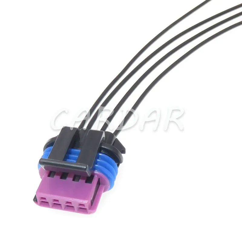 4 Pin 15354716 15410728 Auto Intake Pressure Sensor Cable Socket For Roewe 550 750 MG6
