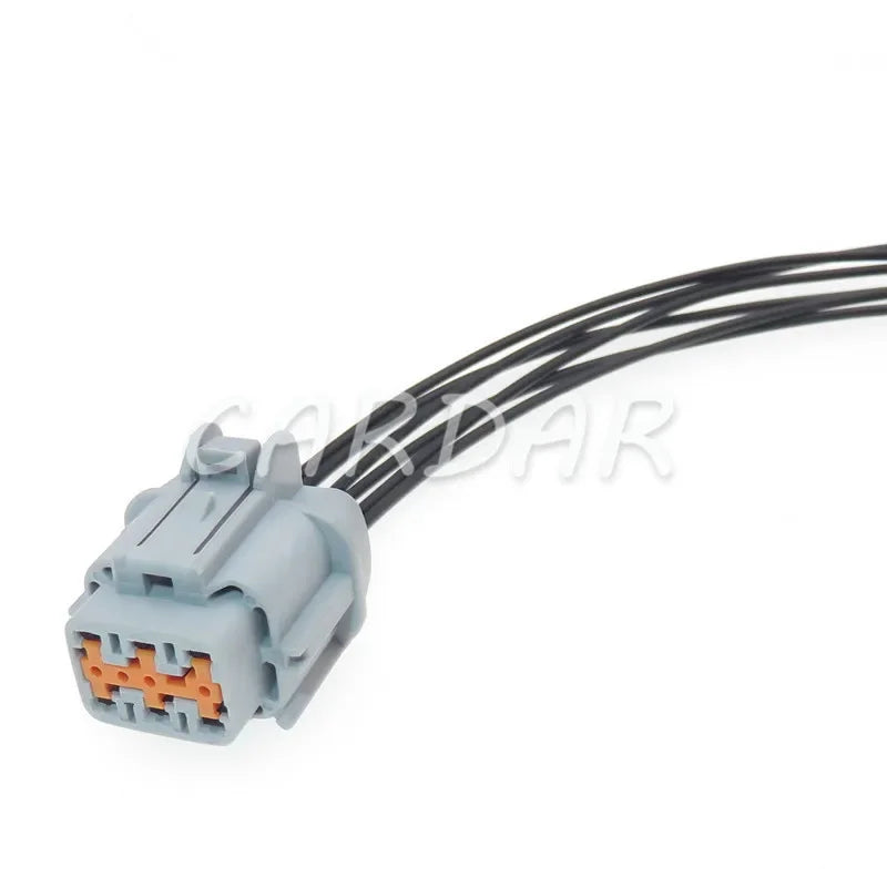 6 Pin 6185-1175 PB291-06127 PB291-06127 Automotive Electrical Headlight Socket Light Lamp Connector For Nissan Teana