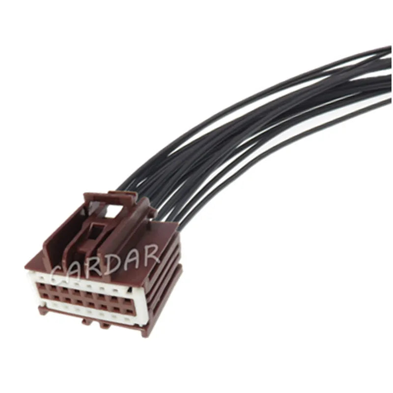16 Pin Auto Anti-glare Inner Rearview Mirror Wire Cable Unsealed Socket Car Connector Accessories 7283-9078-80