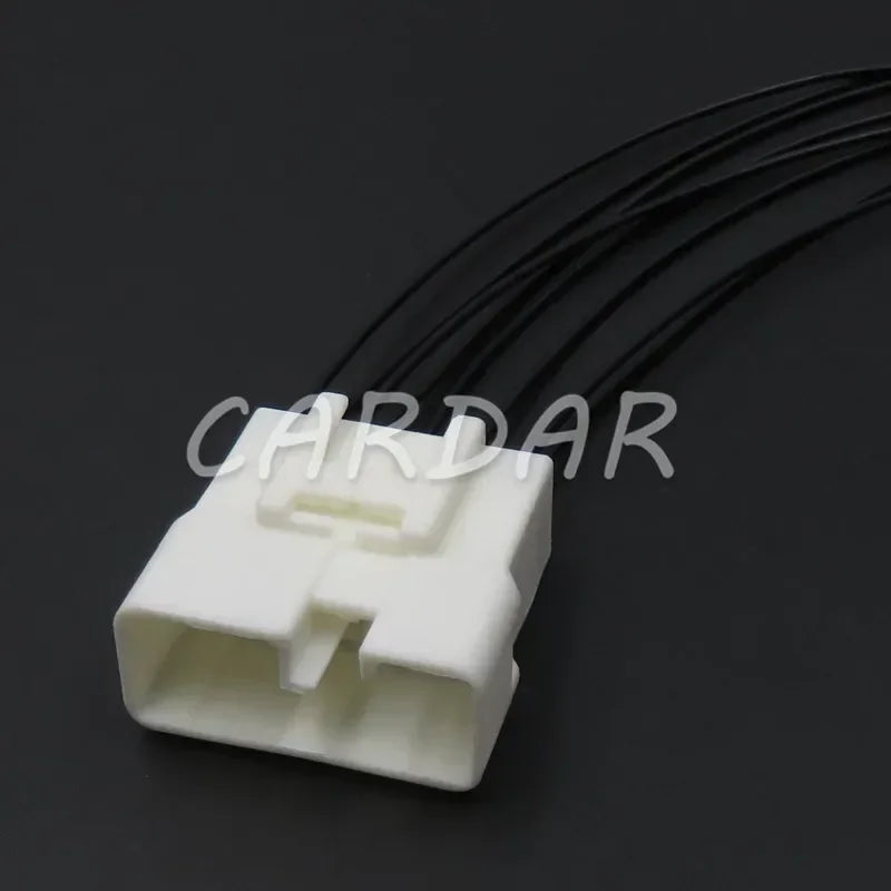 8 Pin 4.8 Series White Car Adapter 175978-1 175979-1 Automobile Male Female Docking Unsealed Wiring Socket