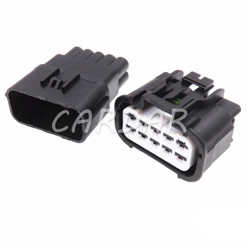 10 Pin 6189-7601 6189-7602 Car Headlights Electric Cable Male and Female Docking Waterproof Socket For Roewe Chevrolet