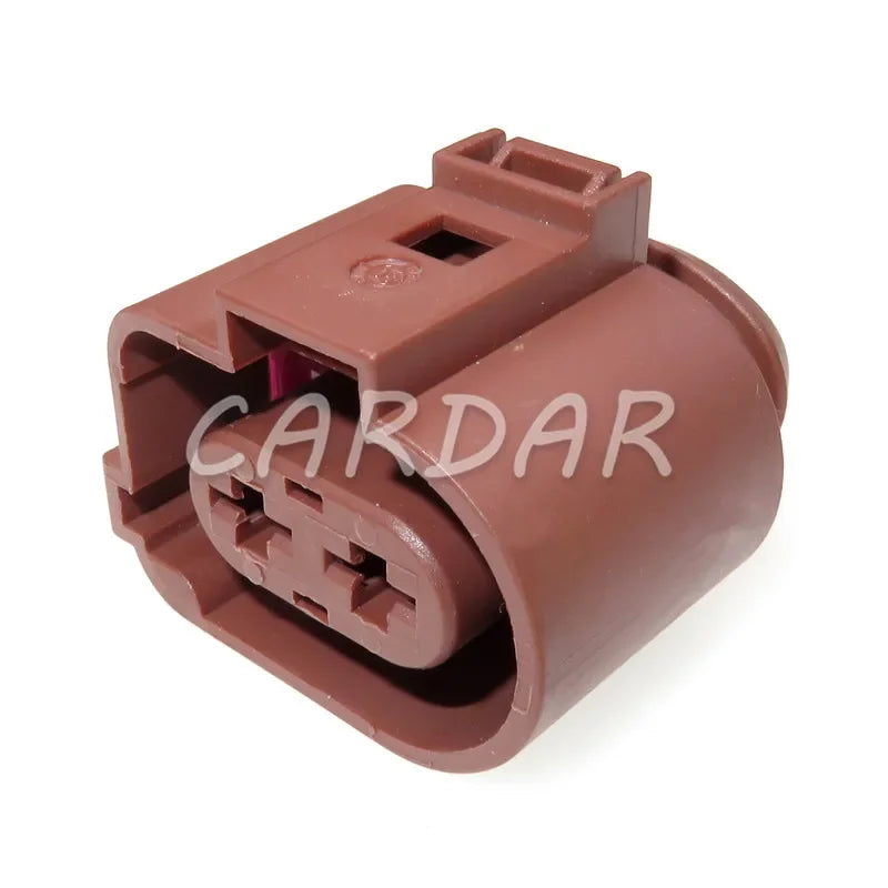 2 Pin 6.3mm Sealed Automotive Waterproof Connectors Plug Fan Socket For VW