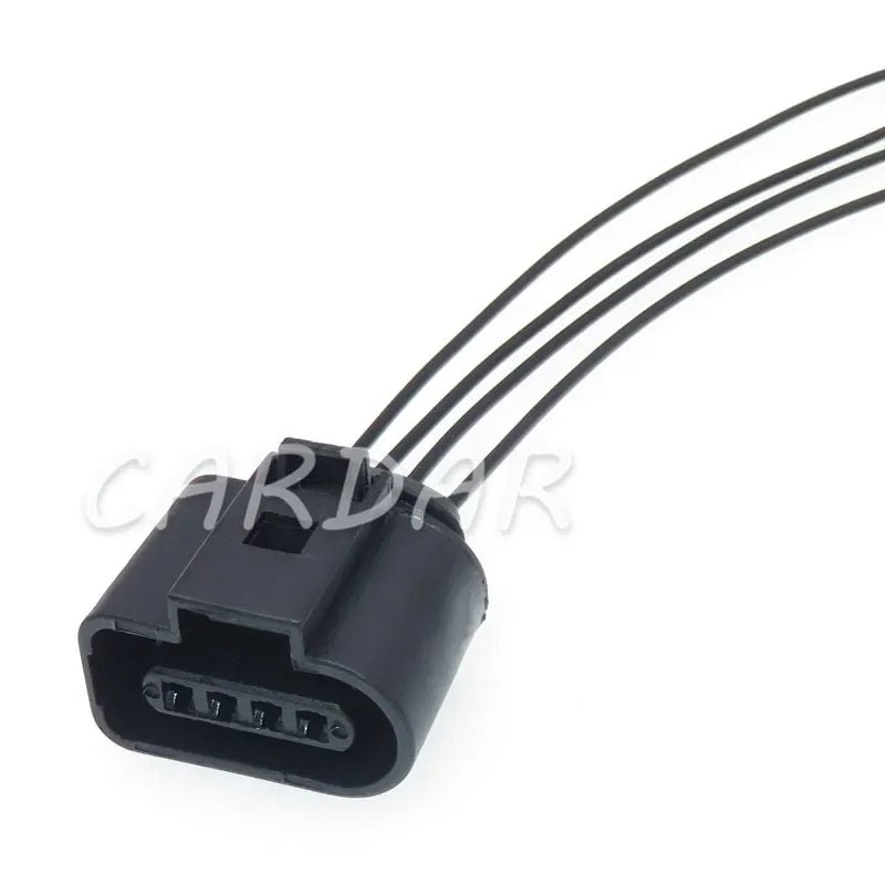 4 Pin 1J0973804 1J0973704 1.5mm Automotive Intake Pressure Sensor Plug Wiper Motor Socket