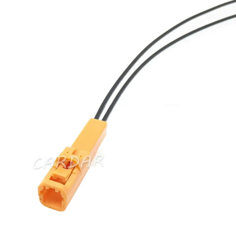 2 Pin Auto Electrical Wiring Harness Connector Female Male Socket With Terminal 6098-3857 6098-3853