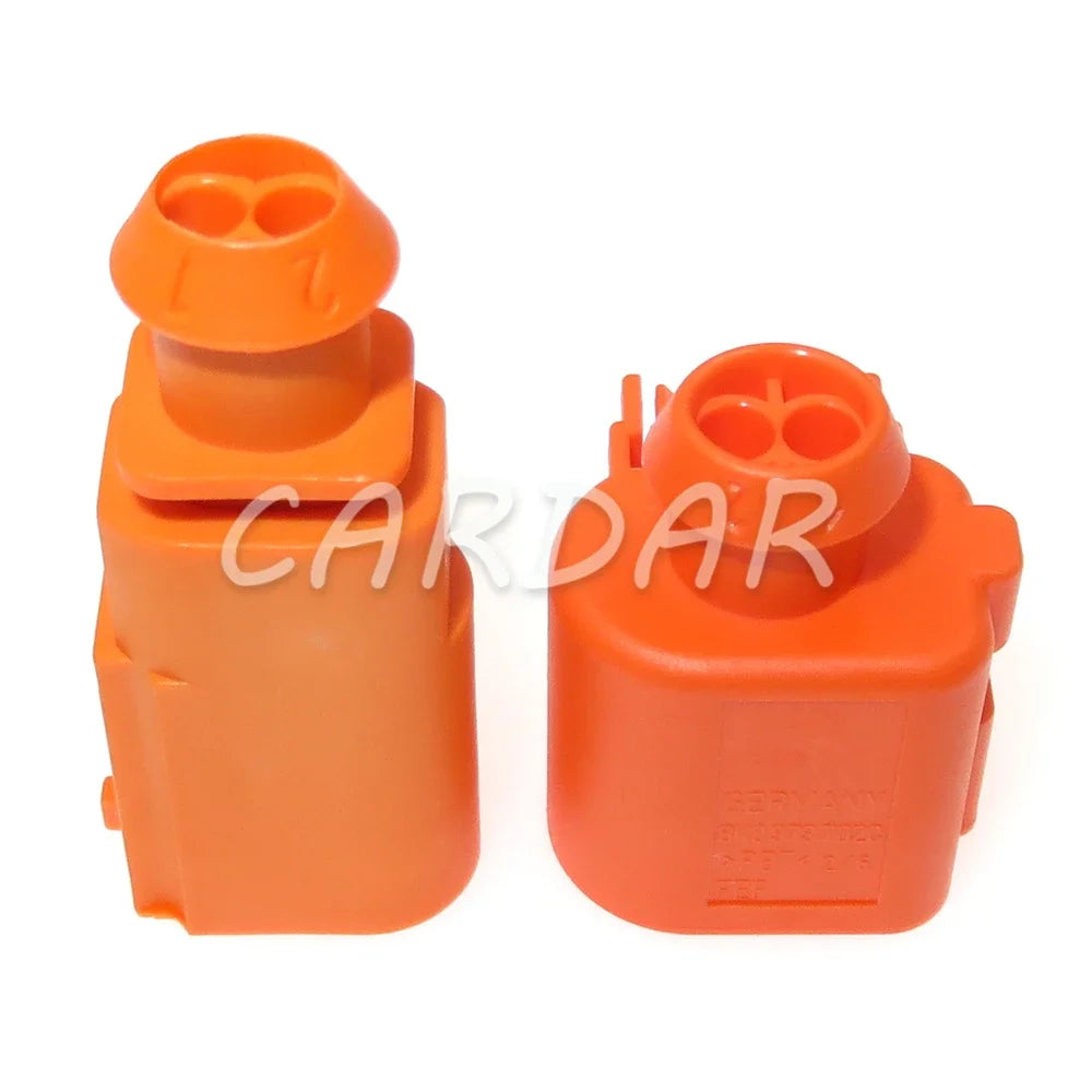 2 Pin 1.5 Series 1-966701-4 6X0973802C Auto Ignition Coil Waterproof Connector Car Water Temperature Sensor Socket