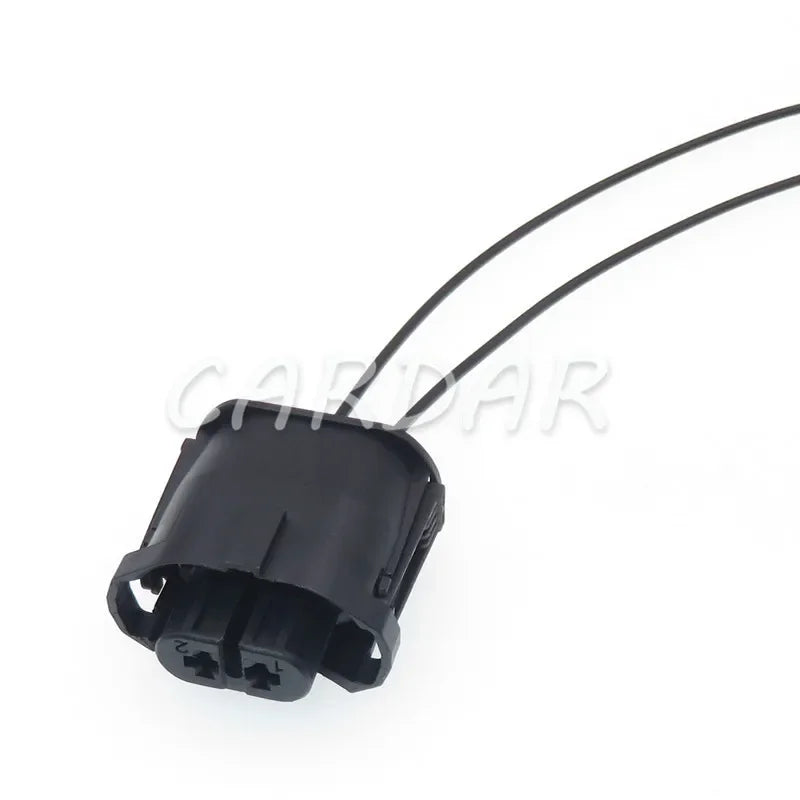2 Pin 1-1355668-2 Auto Front Fog Light Socket Waterproof Lamp Connector For BMW