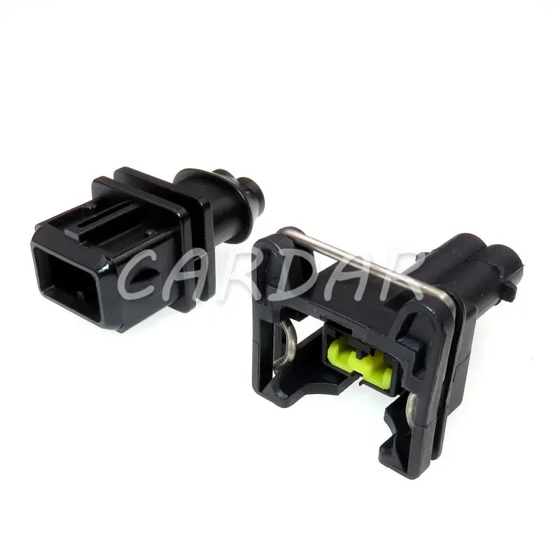 2 Pin Automotive Car Engine Fuel Injector Connector Oil Sensor Plug Automotive Socket