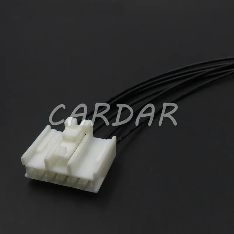 6 Pin Auto Wiring Terminal Socket AC Assembly Automobile Plastic Housing Unsealed Cable Harness Connector MG611777